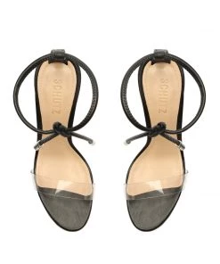 Pre Fall 22 New In Jessie Vinyl & Nappa Leather Sandal