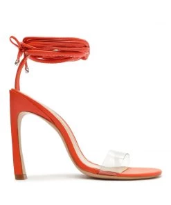 Pre Fall 22 New In Jessie Vinyl & Nappa Leather Sandal