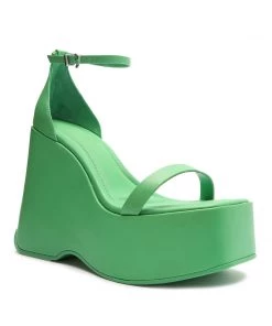 Pre Fall 22 New In Mazda Nappa Leather Sandal