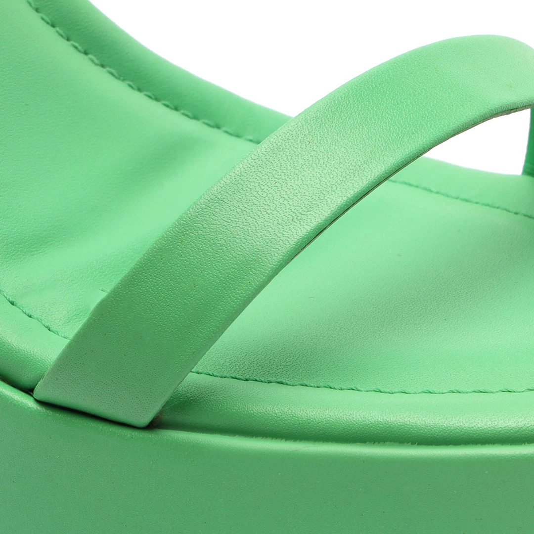 Pre Fall 22 New In Mazda Nappa Leather Sandal 9 Pre Fall 22 New In Mazda Nappa Leather Sandal