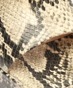 Pre Fall 22 Aretha Snake Embossed Leather Sandal New In