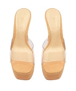 Sale Haila Vinyl & Suede Sandal