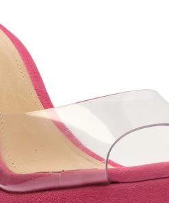 Sale Haila Vinyl & Suede Sandal 14 Sale Haila Vinyl & Suede Sandal