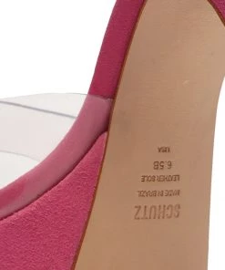 Sale Haila Vinyl & Suede Sandal 15 Sale Haila Vinyl & Suede Sandal