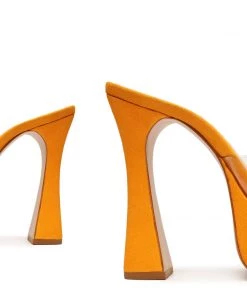 Sale Haila Vinyl & Suede Sandal