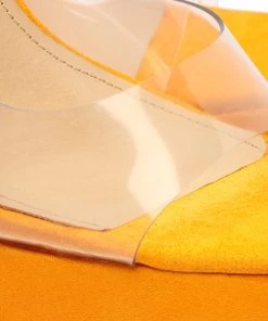 Sale Haila Vinyl & Suede Sandal