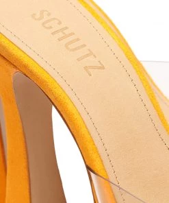 Sale Haila Vinyl & Suede Sandal