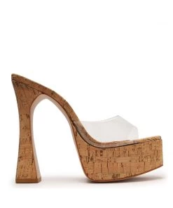 Sale Haila Vinyl & Cork Sandal
