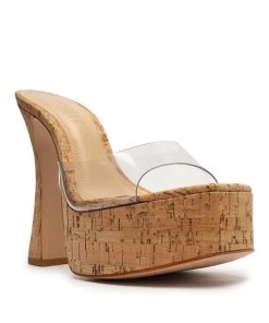 Sale Haila Vinyl & Cork Sandal