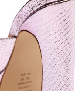 Pre Fall 22 Andrina Metallic Leather Sandal