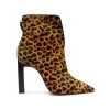 Sale Viha Leopard-Printed Leather Bootie