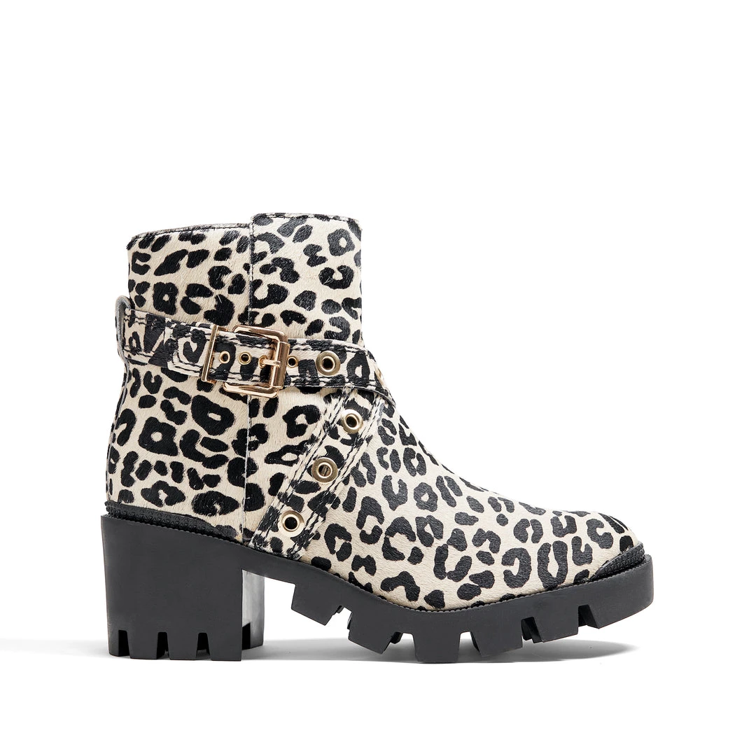 Sale Cinder Leopard Bootie 3 Sale Cinder Leopard Bootie