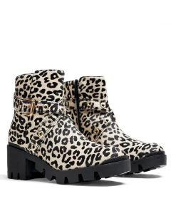 Sale Cinder Leopard Bootie