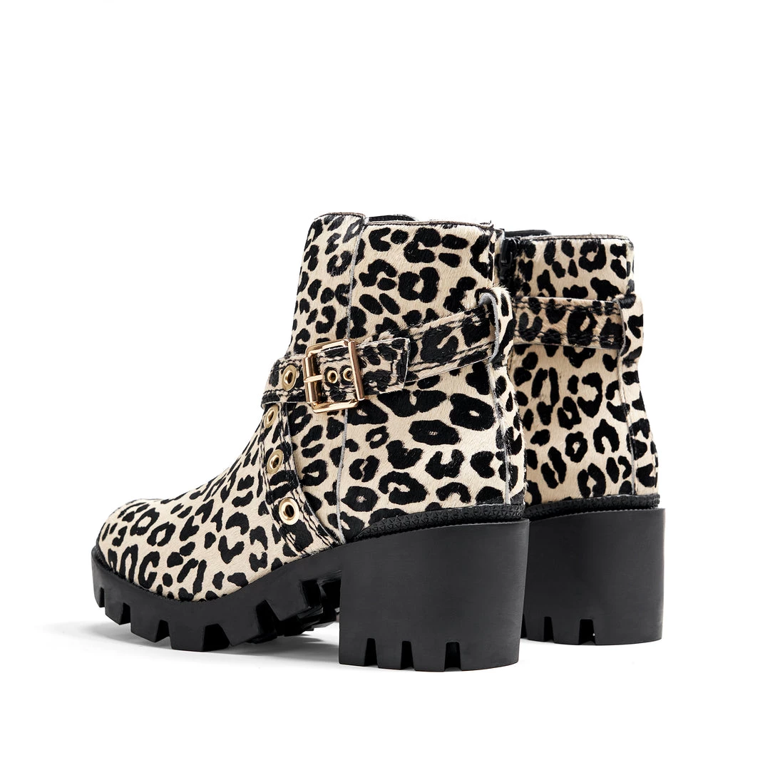 Sale Cinder Leopard Bootie 5 Sale Cinder Leopard Bootie