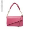 Sale Match Suede & Nappa Leather Handbag